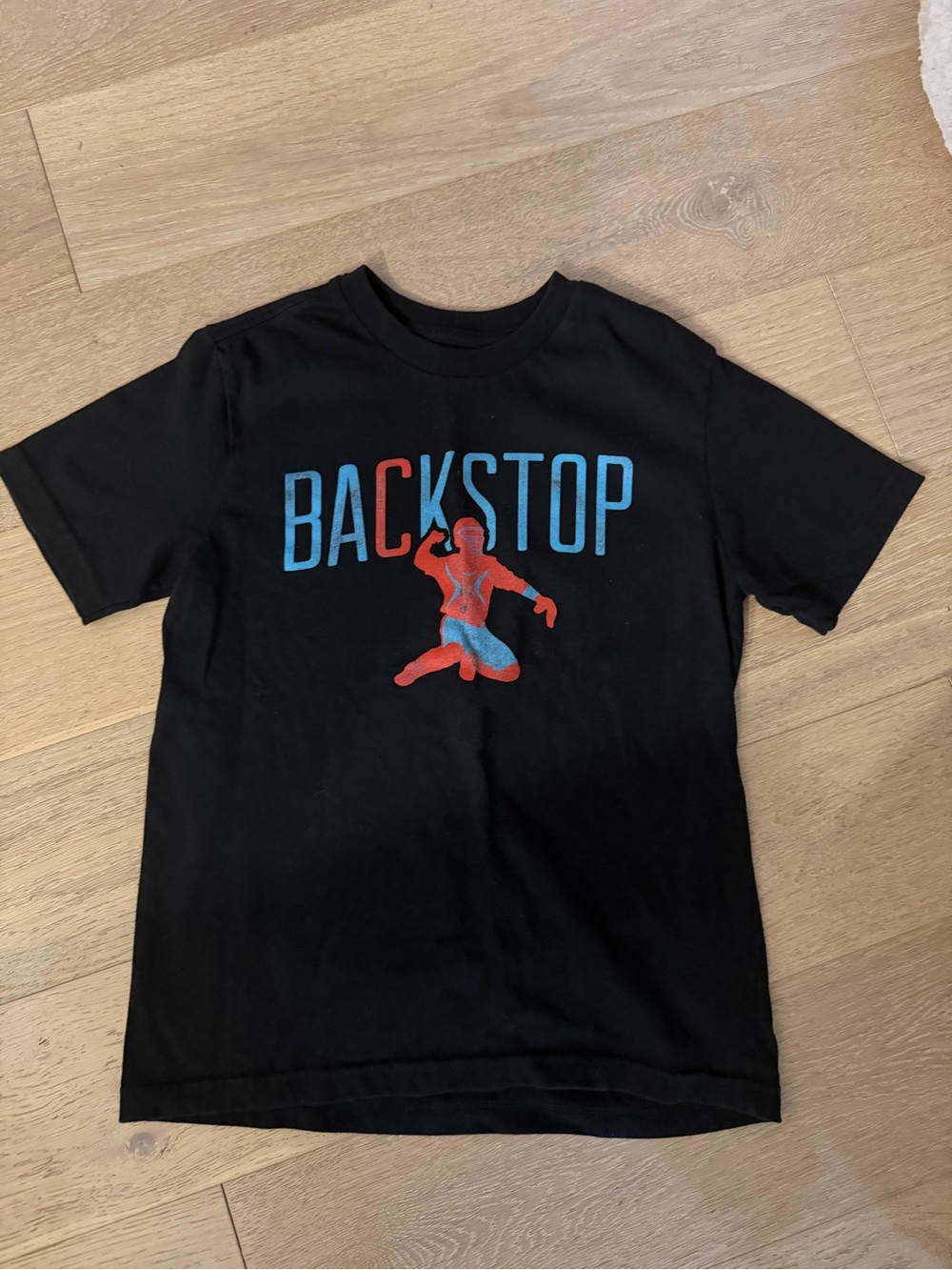 Baseball Lifestyle 101 (BL101) youth medium Backstop graphic T-shirt